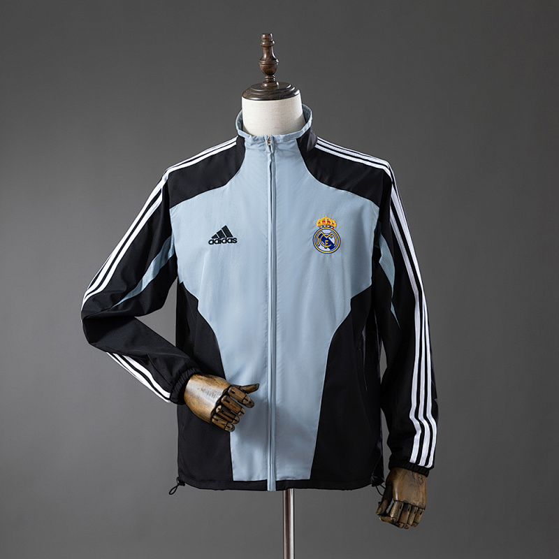 Real Madrid 04/05 Windbreaker - BlackGrey