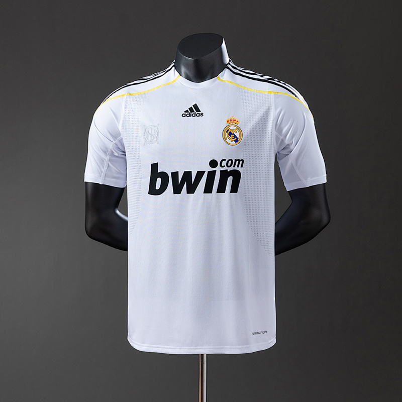 Real Madrid 09/10 Home Player Version Retro Jersey