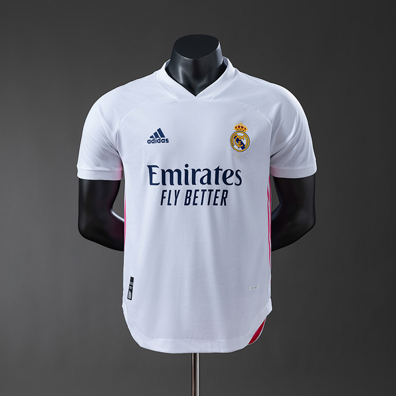 Real Madrid 20/21 Home Player Version Retro Jersey