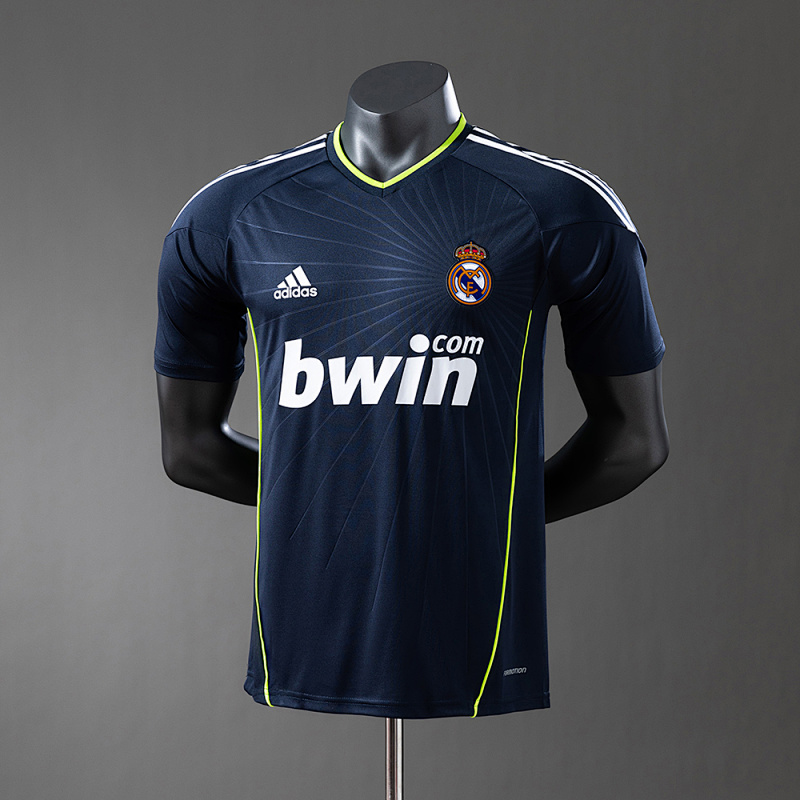 Real Madrid 2010/11 Away Retro Player Version Jersey