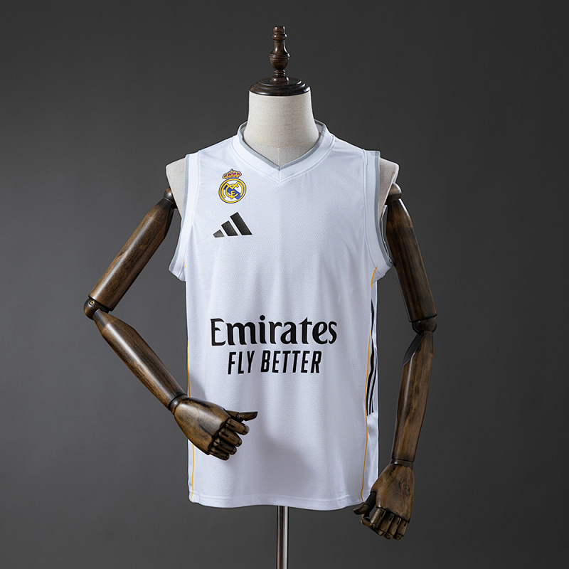 Real Madrid 25/26 Home Basketball Jersey