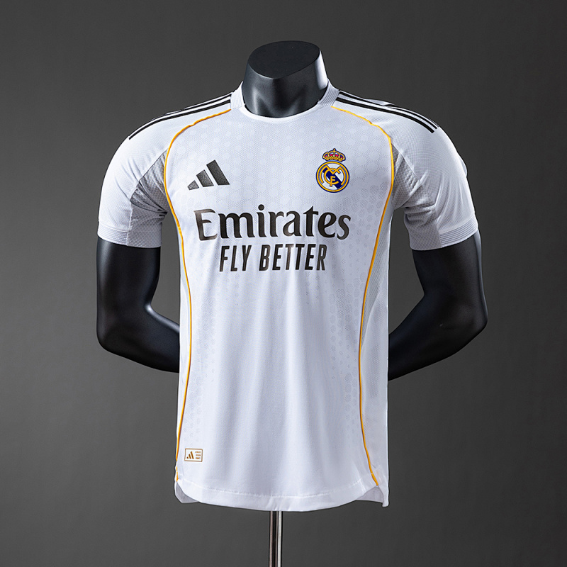 Real Madrid 25/26 player version Home Jersey
