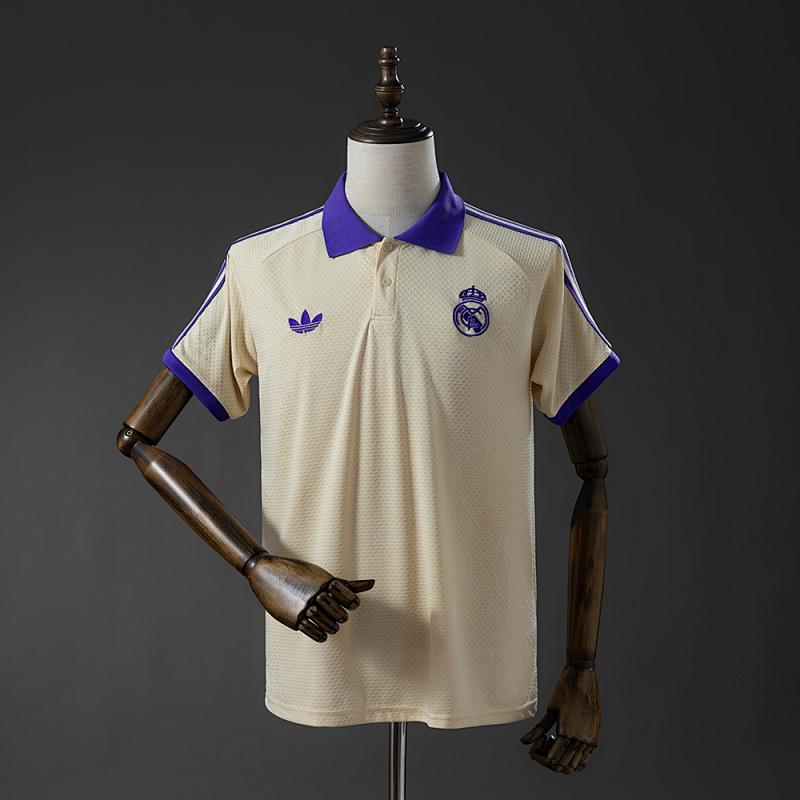 Real Madrid 25/26 POLO - Apricot
