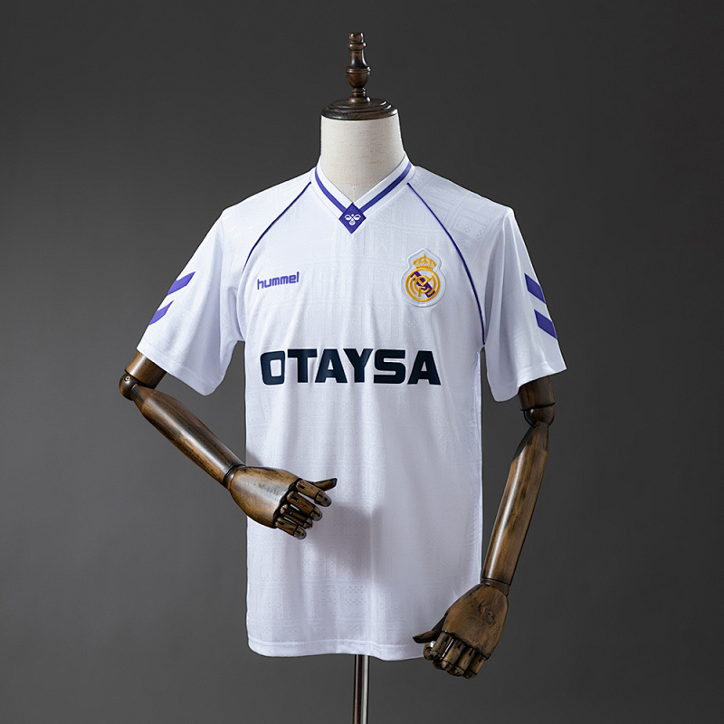 Real Madrid 90/91 Home Retro Jersey