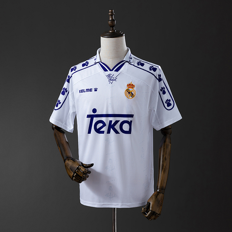 Real Madrid 94/96 Home Retro Jersey