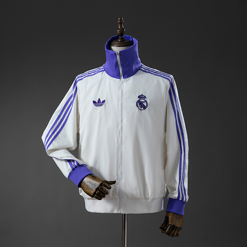 Real Madrid x Beckenbauer Windbreaker - Miracle WhiteMagic Purple