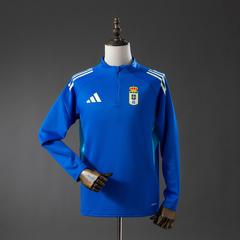 Real Oviedo 25/26 Training Top Blue