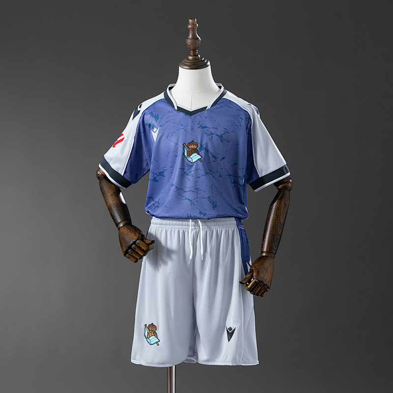 Real Sociedad 25/26 Away Game Kids