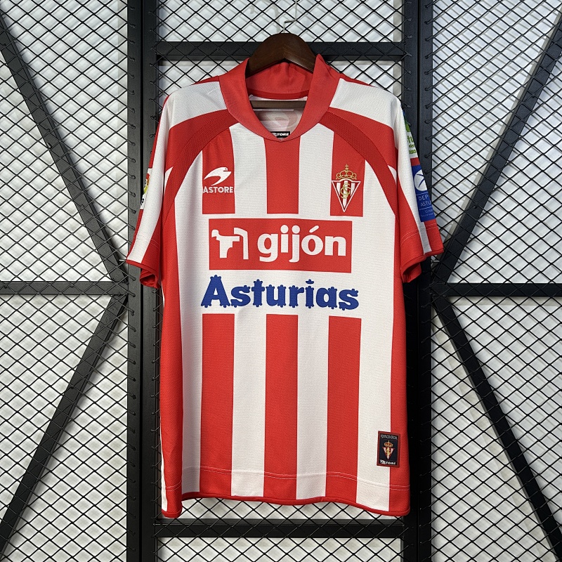 Retro 08/09 Sporting CP Gijon Home