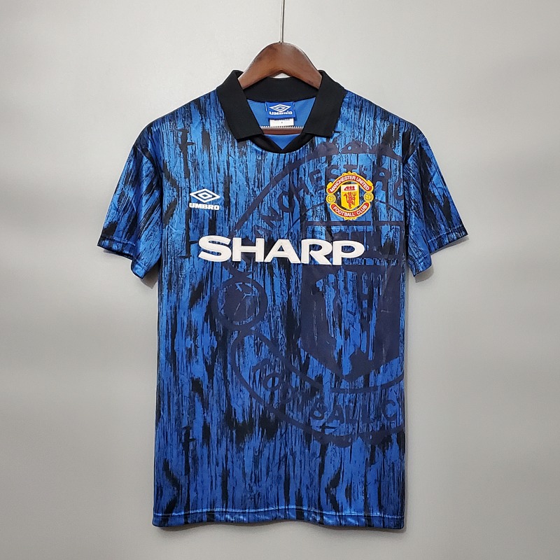 Retro 92/93 Manchester United in the away