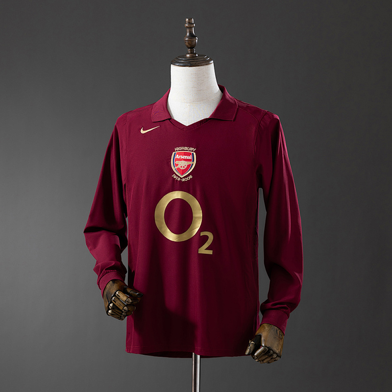 Retro Long Sleeve 05/06 Arsenal home
