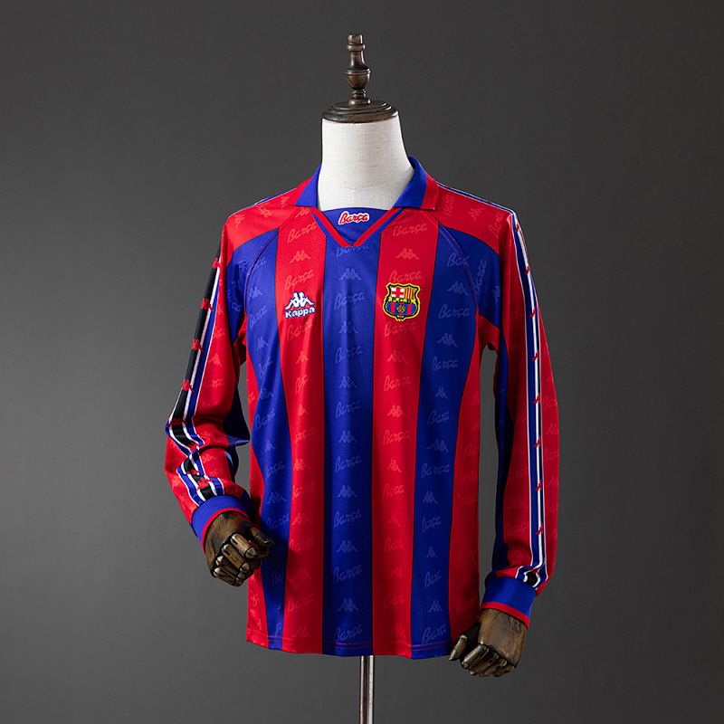Retro long sleeve Barcelona 96/97 home