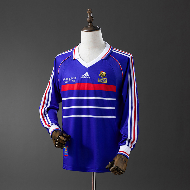 Retro long sleeve France 1998 Home