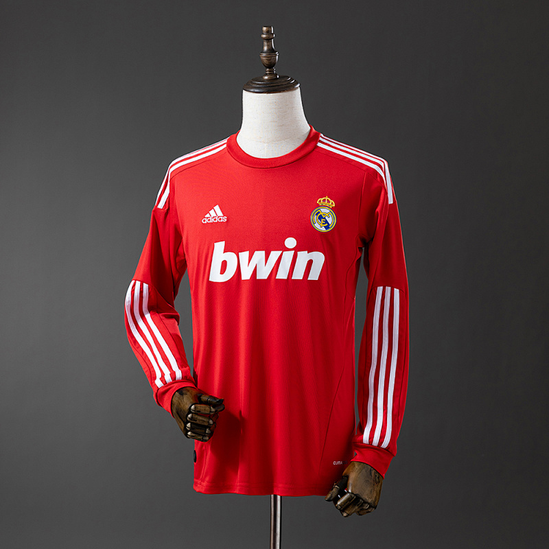 Retro Long Sleeve Real Madrid 11/12 Third Away