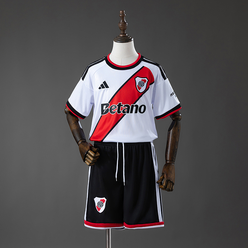 River Plate 26/27 Home Kids Kit Jersey :