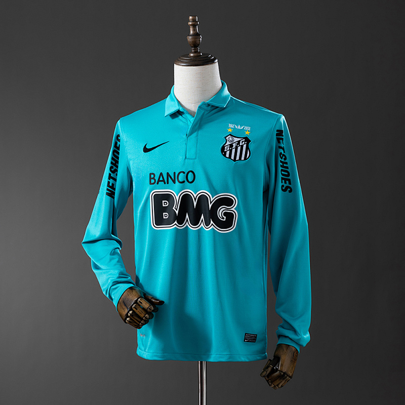 Santos 12/13 Second Away Retro Long Sleeve Jersey