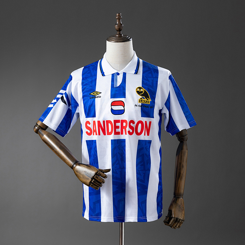 Sheffield Wednesday 92/93 Home Retro Jersey