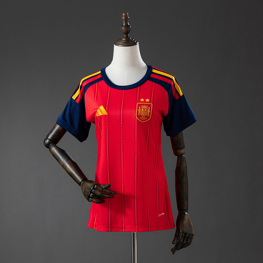 Spain 2026 Women's Home 2-Star Champion Edition Jersey