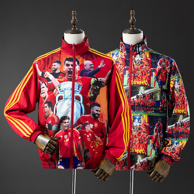 Spain Yamal Reversible Jacket Windbreaker - Red