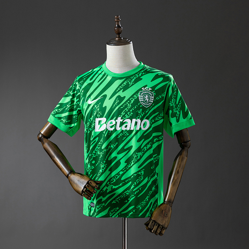 Sporting CP Lisbon 25/26 Green Goalkeeper Jersey