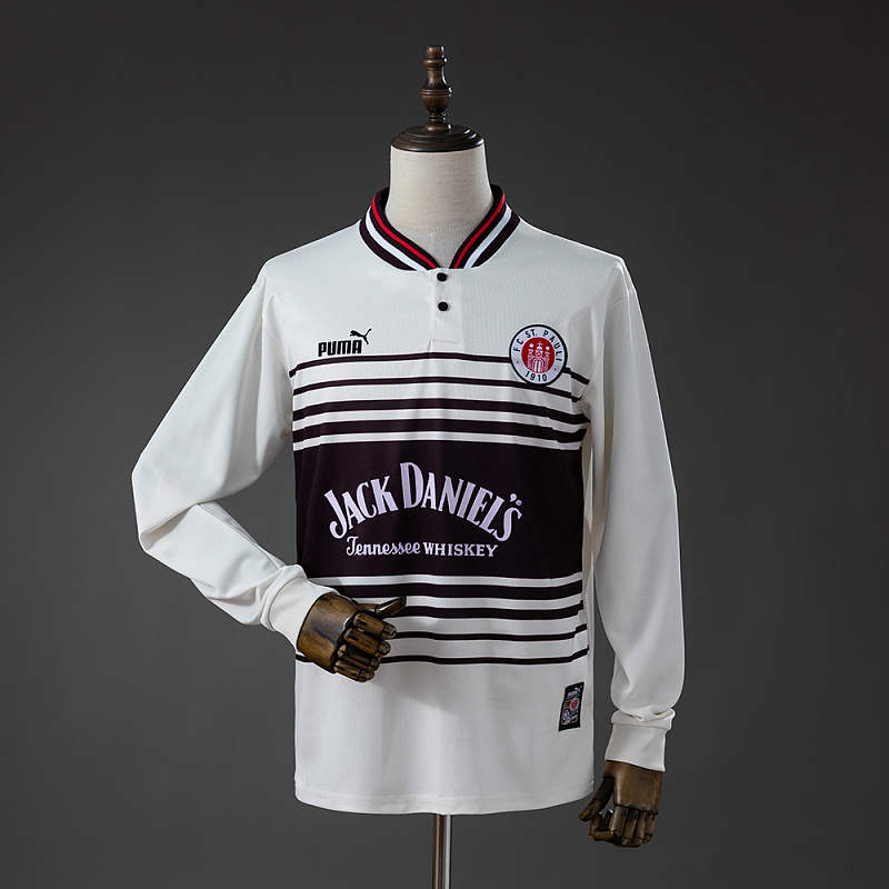 St. Pauli 97/98 Home Retro Long Sleeve Jersey
