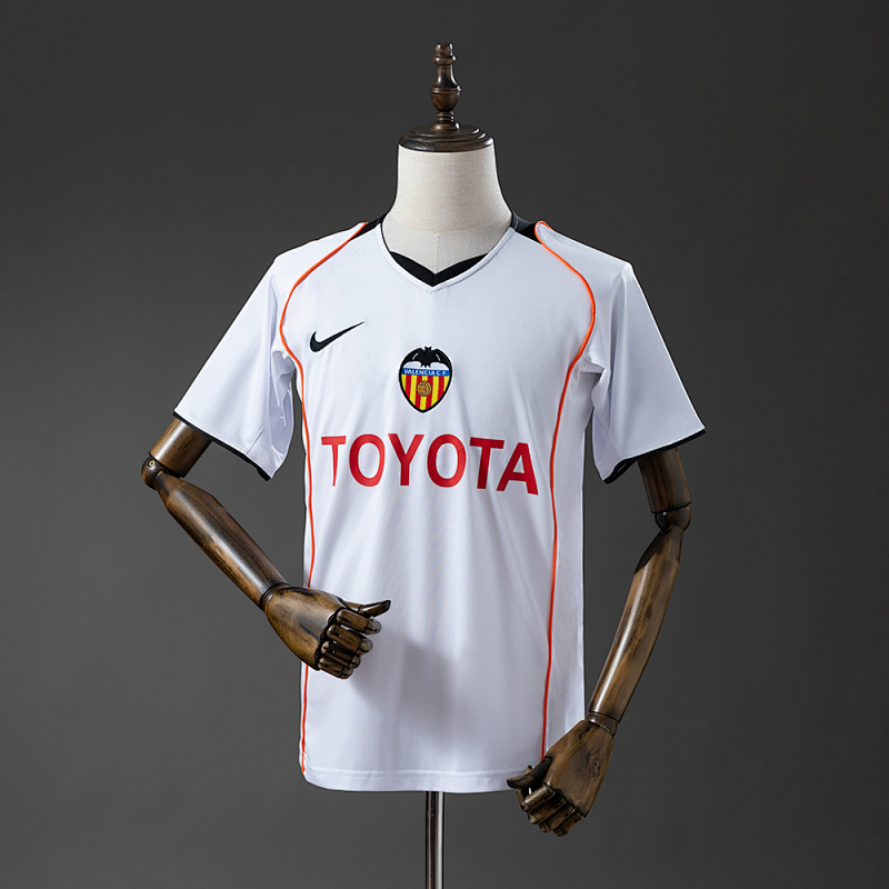 Valencia 04/05 Home Retro Jersey