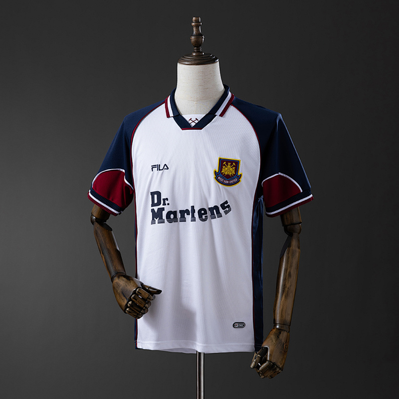 West Ham United 99/01 Away Retro Jersey